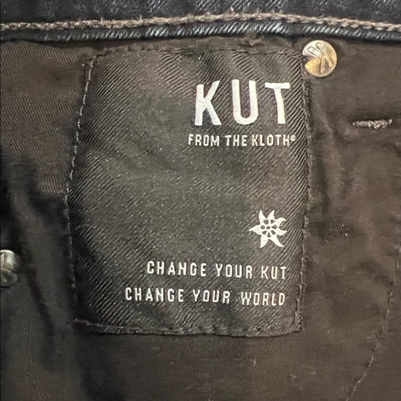 KUT FROM THE KLOTH 👖 HIGH RISE FAB AB SKINNY Dark Blue Denim Jeans - Picture 6 of 11